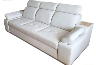 Прямой диван «Ройс» белый