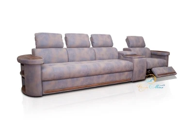 Прямой диван «Айпетри Делюкс» столик